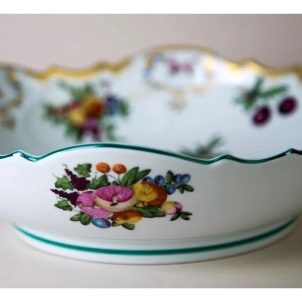Mottahedeh‎ Duke of Gloucester Large Salad Serving Bowl 10
